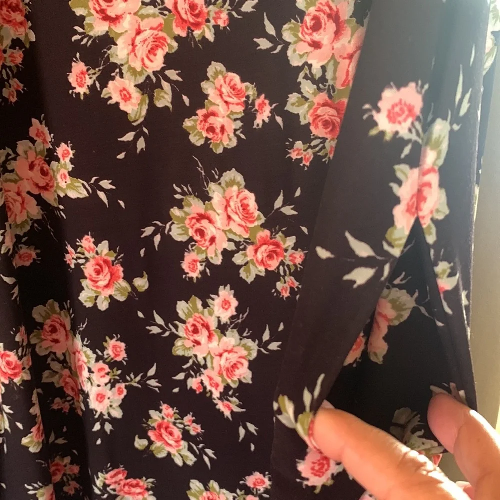 Nine Britton Floral Sleeveless Swing Dress size L - Picture 14 of 14